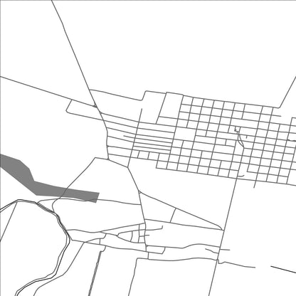 ROAD MAP OF BECHET, ROMANIA BY MAPBAKES