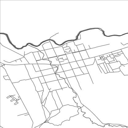 ROAD MAP OF BOCSA, ROMANIA BY MAPBAKES