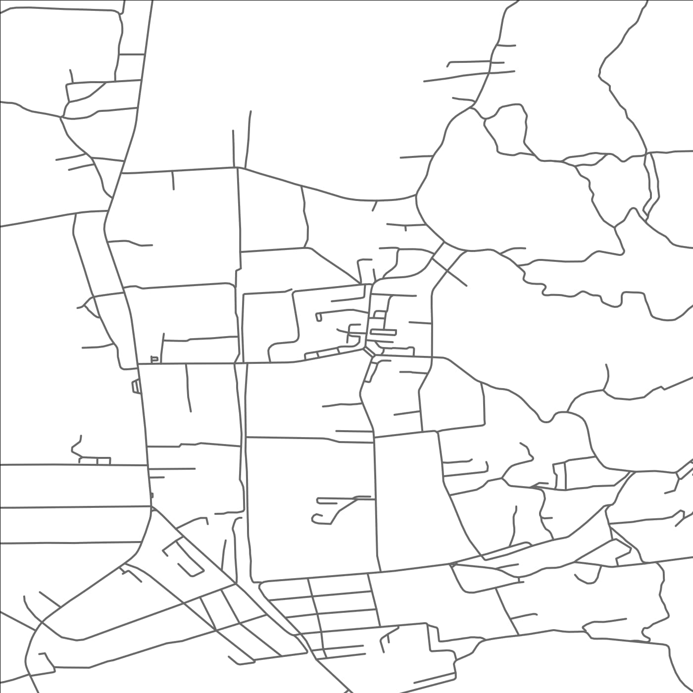 ROAD MAP OF BOLDESTI-SCAENI, ROMANIA BY MAPBAKES