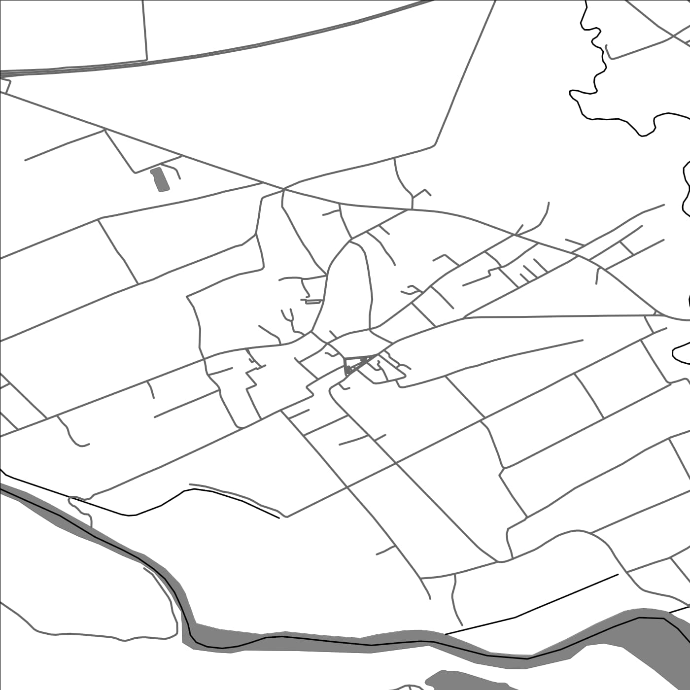 ROAD MAP OF BOLINTIN-VALE, ROMANIA BY MAPBAKES