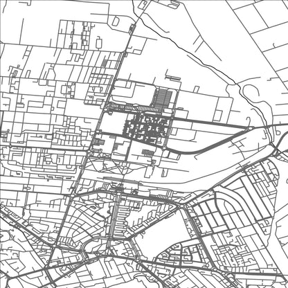 ROAD MAP OF BRASOV, ROMANIA BY MAPBAKES