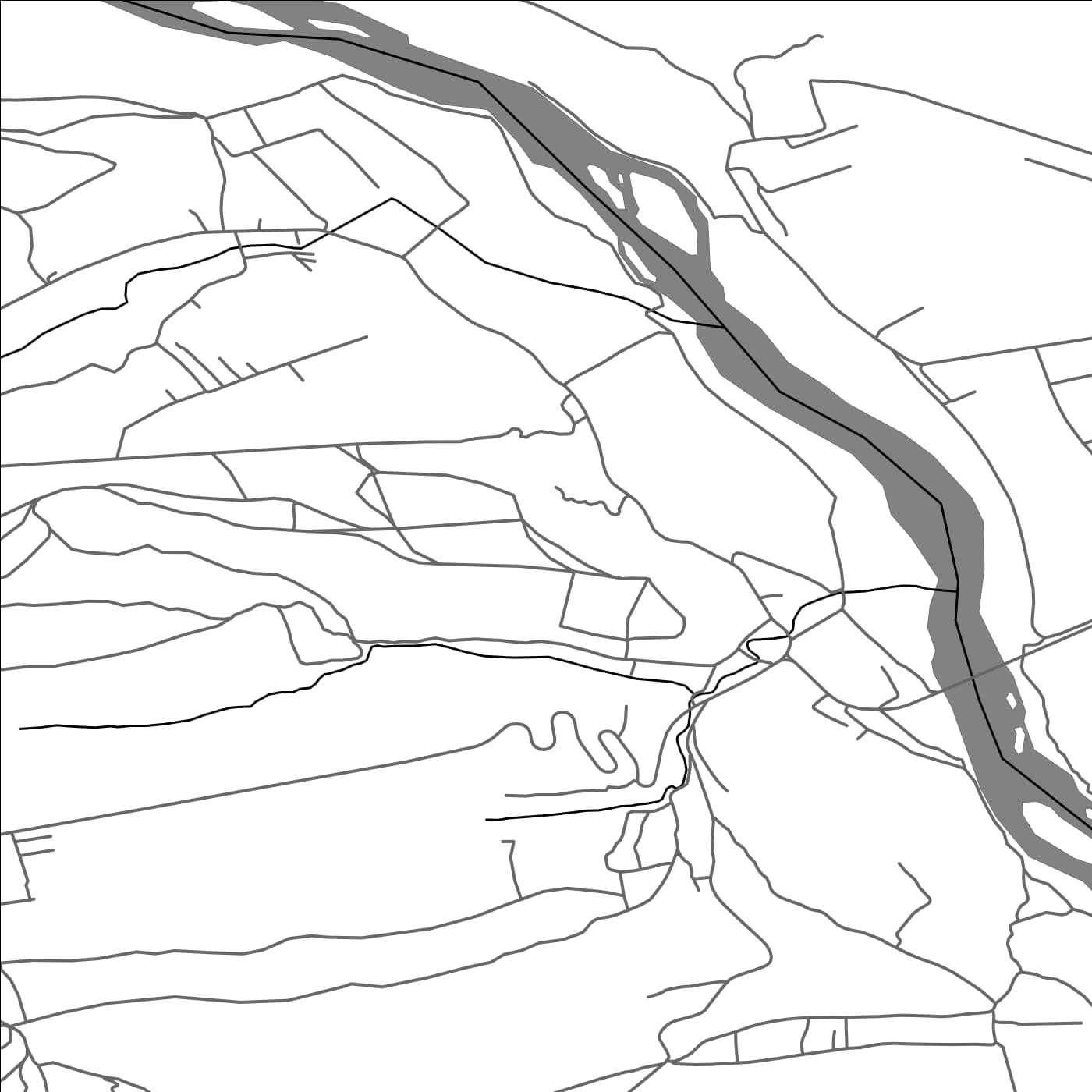 ROAD MAP OF BUCOVAT, ROMANIA BY MAPBAKES