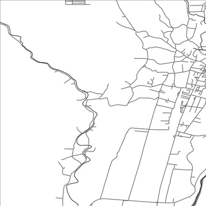 ROAD MAP OF BUGHEA-DE-JOS, ROMANIA BY MAPBAKES