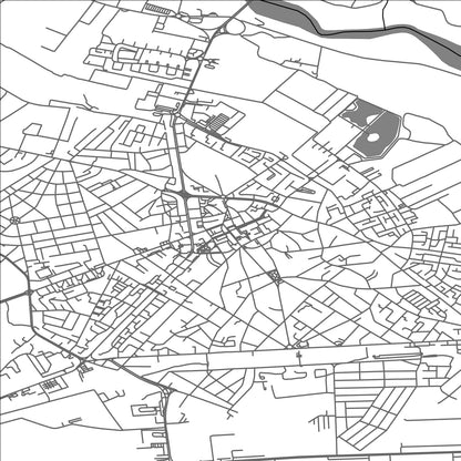 ROAD MAP OF BUZAU, ROMANIA BY MAPBAKES