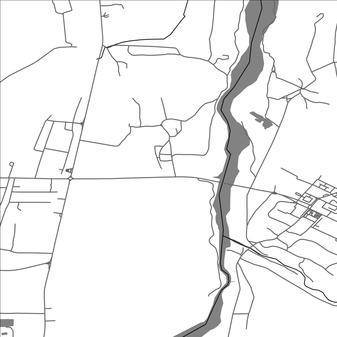 ROAD MAP OF CALAN, ROMANIA BY MAPBAKES