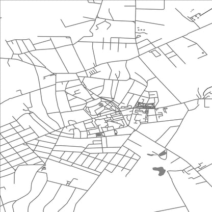 ROAD MAP OF CAREI, ROMANIA BY MAPBAKES