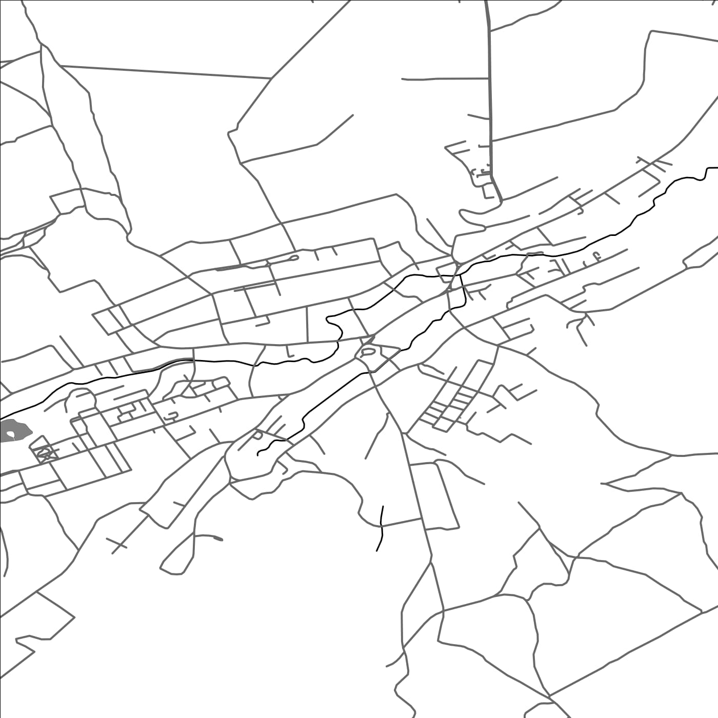 ROAD MAP OF CISNADIE, ROMANIA BY MAPBAKES