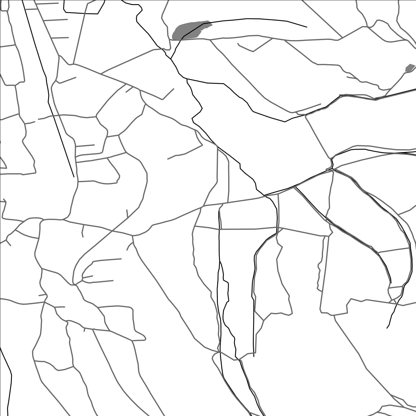 ROAD MAP OF CIUREA, ROMANIA BY MAPBAKES