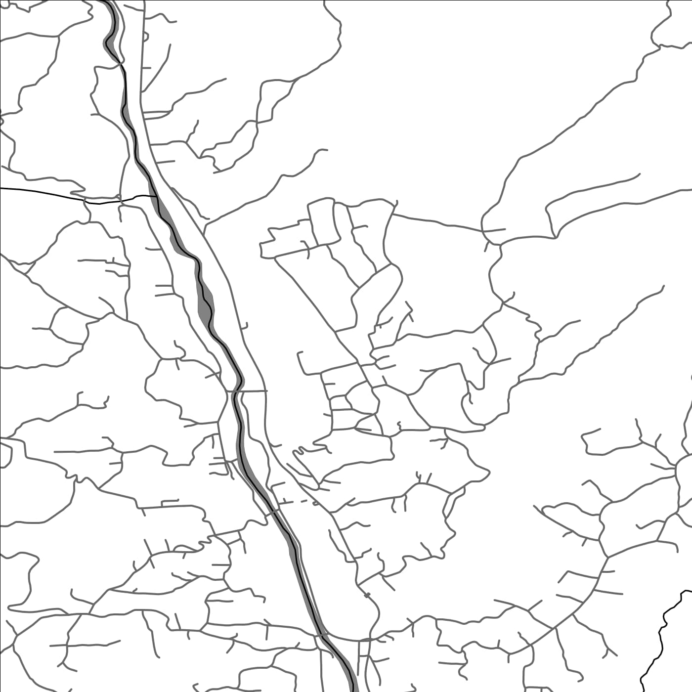 ROAD MAP OF COMARNIC, ROMANIA BY MAPBAKES