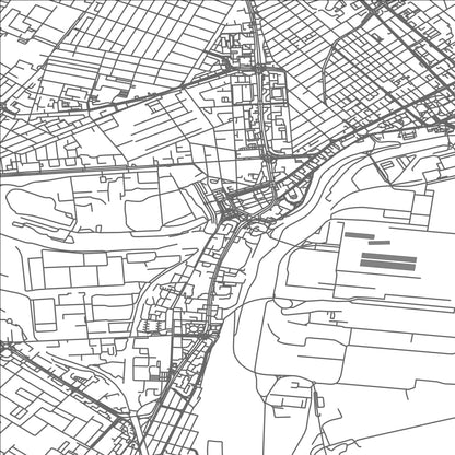 ROAD MAP OF CONSTANTA, ROMANIA BY MAPBAKES