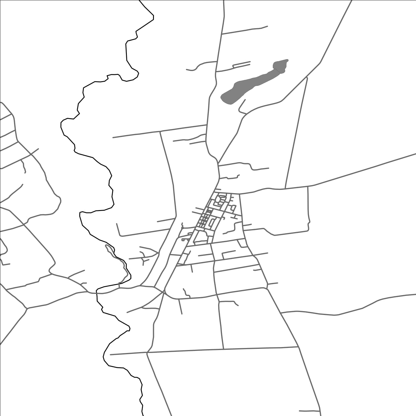 ROAD MAP OF COSTESTI, ROMANIA BY MAPBAKES