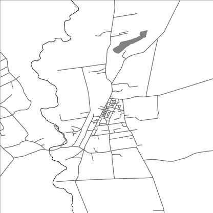 ROAD MAP OF COSTESTI, ROMANIA BY MAPBAKES