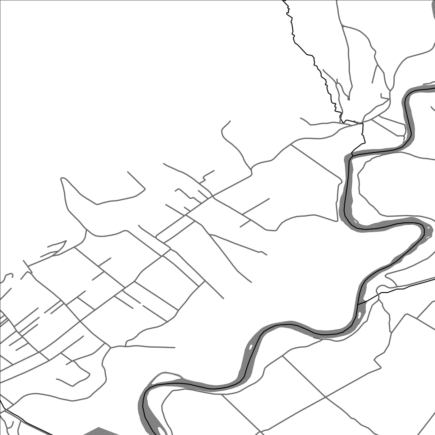 ROAD MAP OF CURTENI, ROMANIA BY MAPBAKES