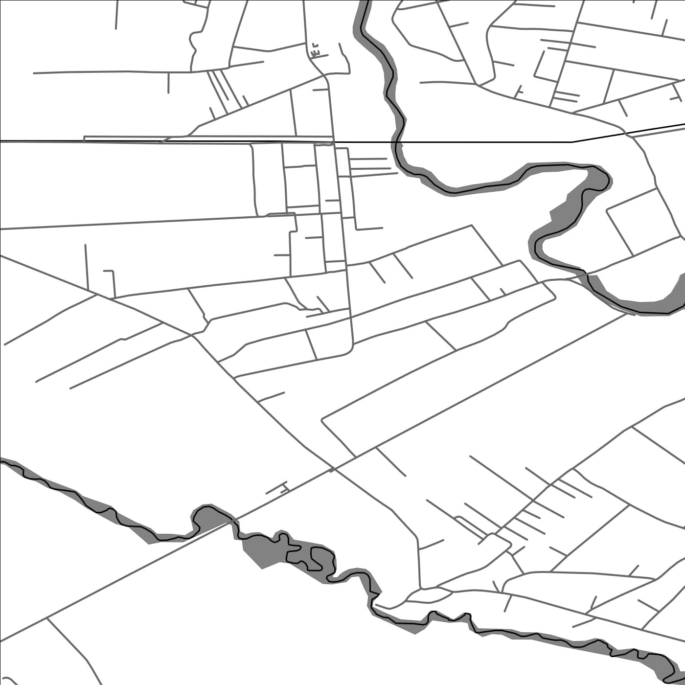 ROAD MAP OF DARVARI, ROMANIA BY MAPBAKES