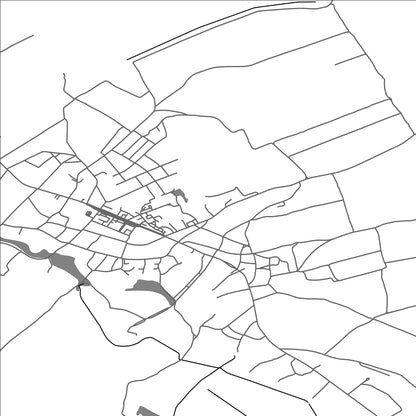 ROAD MAP OF DRAGANESTI-OLT, ROMANIA BY MAPBAKES