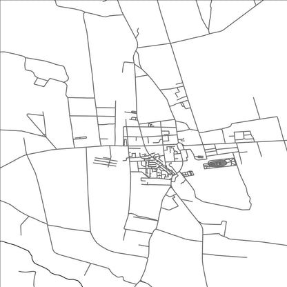 ROAD MAP OF DRAGASANI, ROMANIA BY MAPBAKES