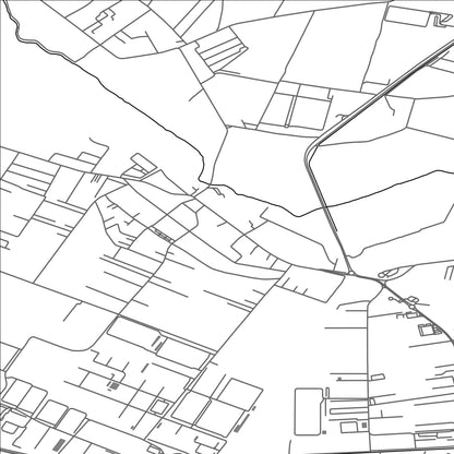 ROAD MAP OF DRAGOMIRESTI-DEAL, ROMANIA BY MAPBAKES