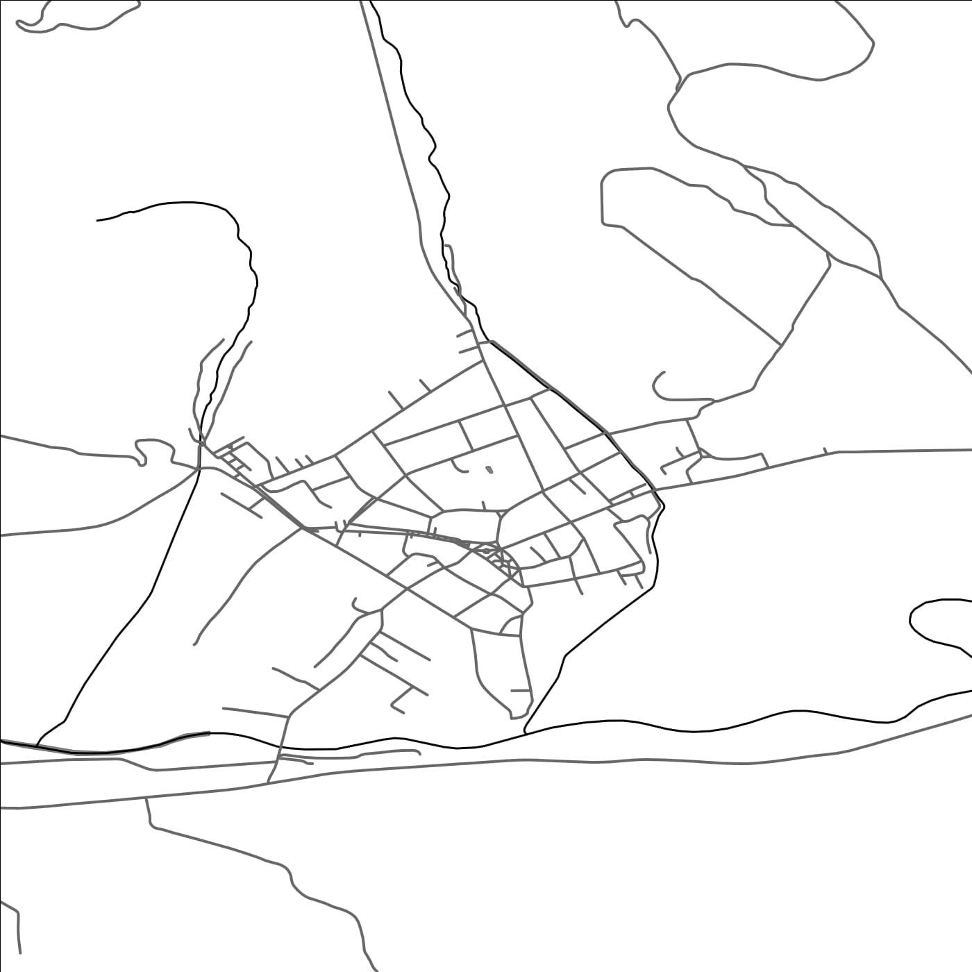 ROAD MAP OF DUMBRAVENI, ROMANIA BY MAPBAKES