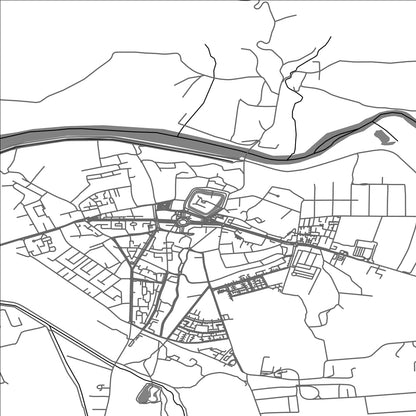 ROAD MAP OF FAGARAS, ROMANIA BY MAPBAKES