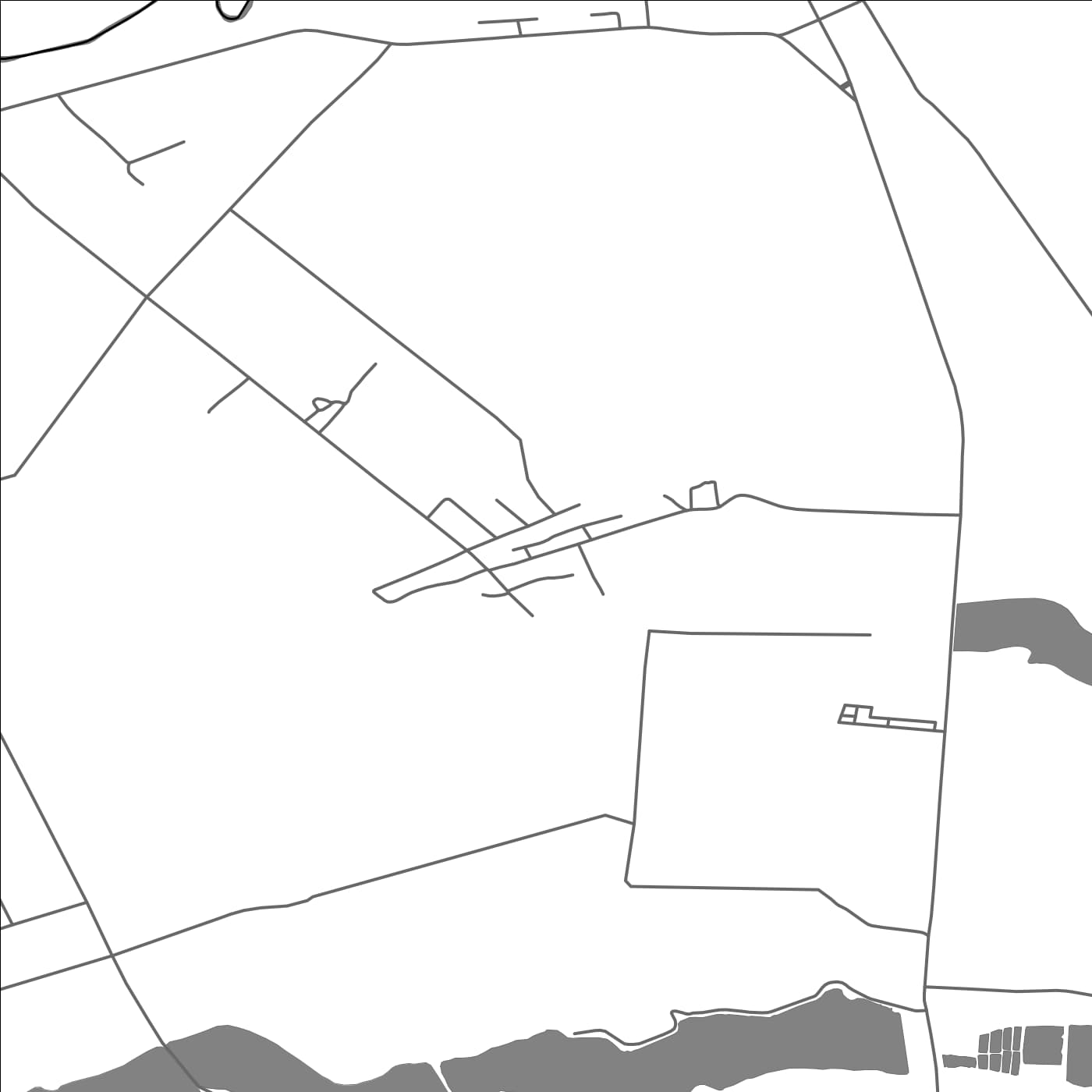 ROAD MAP OF FANTANELE, ROMANIA BY MAPBAKES