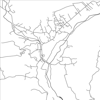 ROAD MAP OF FIENI, ROMANIA BY MAPBAKES