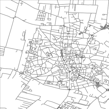 ROAD MAP OF FOCSANI, ROMANIA BY MAPBAKES