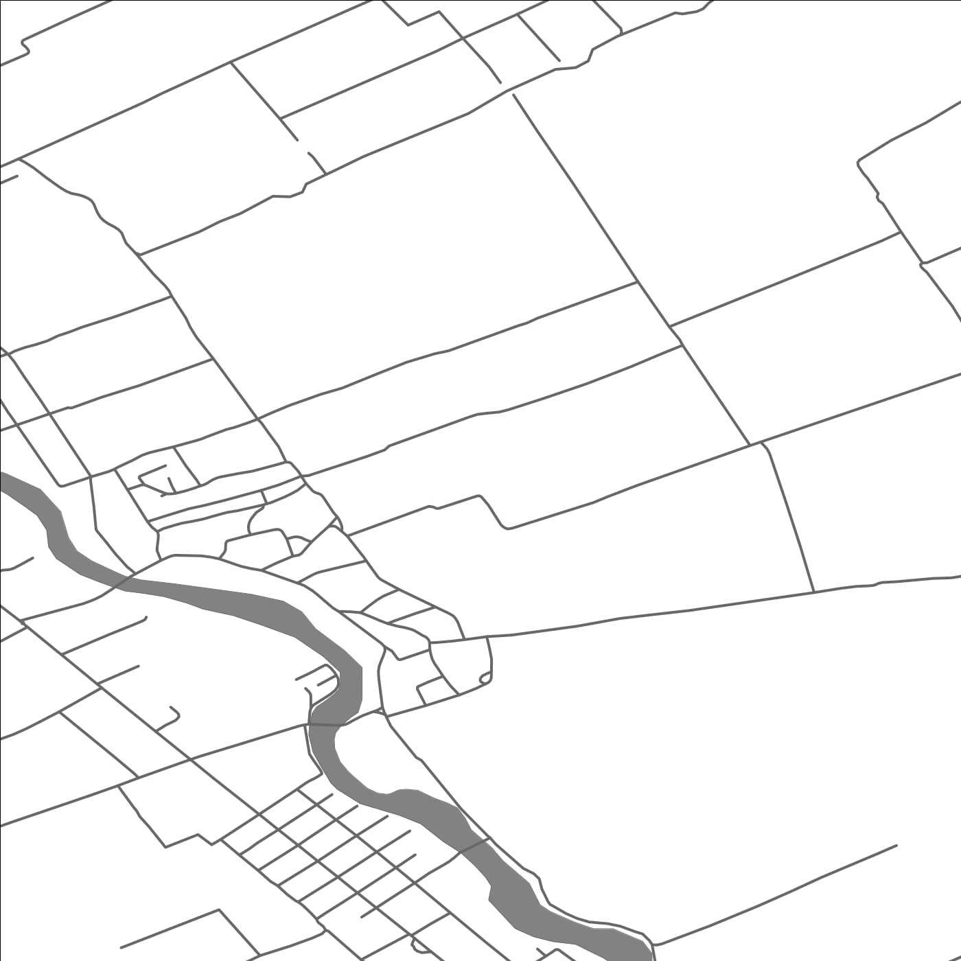 ROAD MAP OF FRUMUSANI, ROMANIA BY MAPBAKES