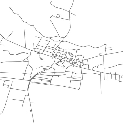 ROAD MAP OF GAESTI, ROMANIA BY MAPBAKES