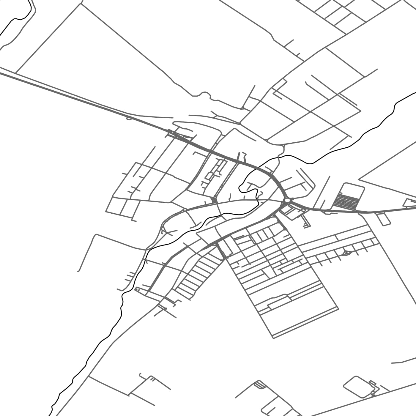 ROAD MAP OF GHIMBAV, ROMANIA BY MAPBAKES