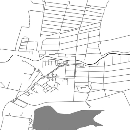 ROAD MAP OF INEU, ROMANIA BY MAPBAKES