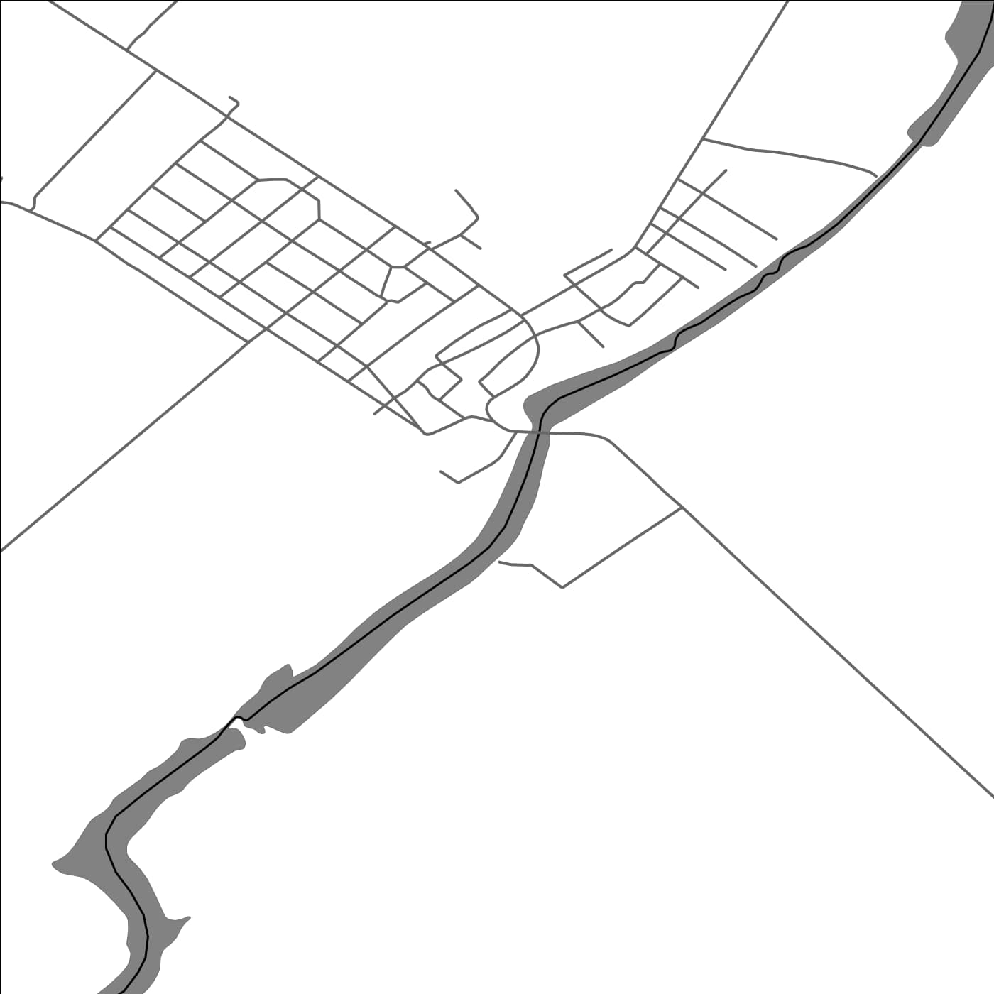 ROAD MAP OF LEHLIU, ROMANIA BY MAPBAKES