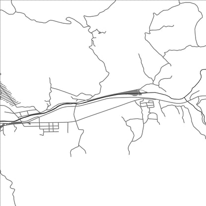 ROAD MAP OF LUPENI, ROMANIA BY MAPBAKES