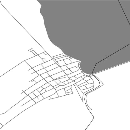 ROAD MAP OF MANASTIREA, ROMANIA BY MAPBAKES