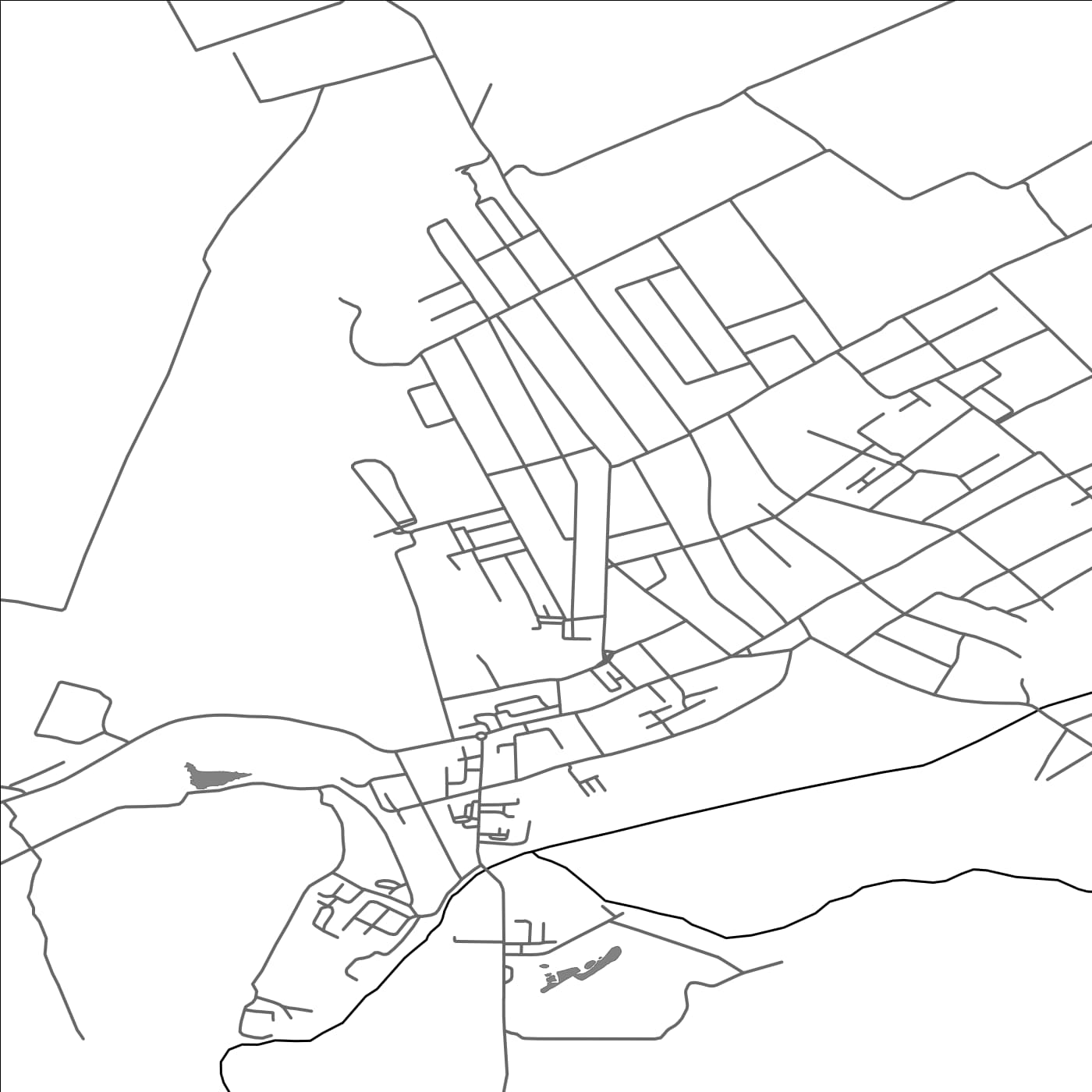 ROAD MAP OF MARGHITA, ROMANIA BY MAPBAKES