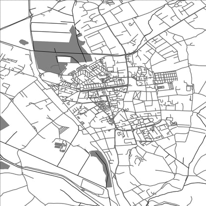 ROAD MAP OF MIERCUREA-CIUC, ROMANIA BY MAPBAKES