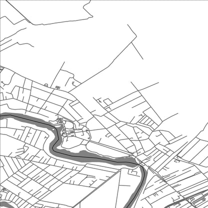 ROAD MAP OF MOGOSOAIA, ROMANIA BY MAPBAKES