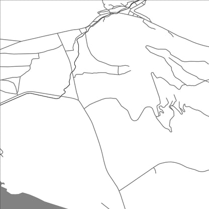 ROAD MAP OF MOLDOVA-NOUA, ROMANIA BY MAPBAKES