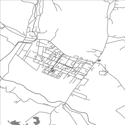 ROAD MAP OF MOTRU, ROMANIA BY MAPBAKES