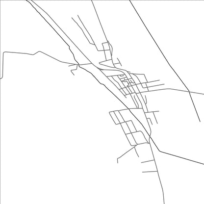 ROAD MAP OF MURGENI, ROMANIA BY MAPBAKES