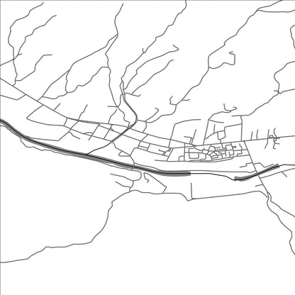 ROAD MAP OF NASAUD, ROMANIA BY MAPBAKES