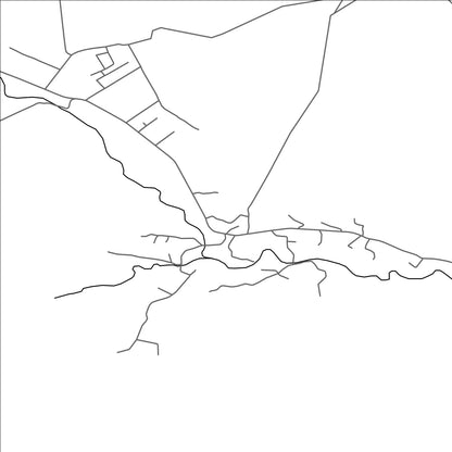 ROAD MAP OF PARCOVACI, ROMANIA BY MAPBAKES