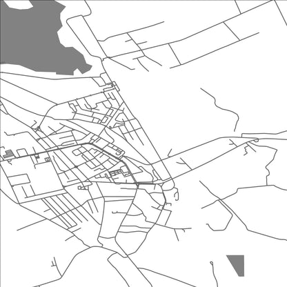 ROAD MAP OF PASCANI, ROMANIA BY MAPBAKES