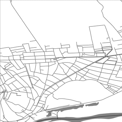 ROAD MAP OF PECICA, ROMANIA BY MAPBAKES