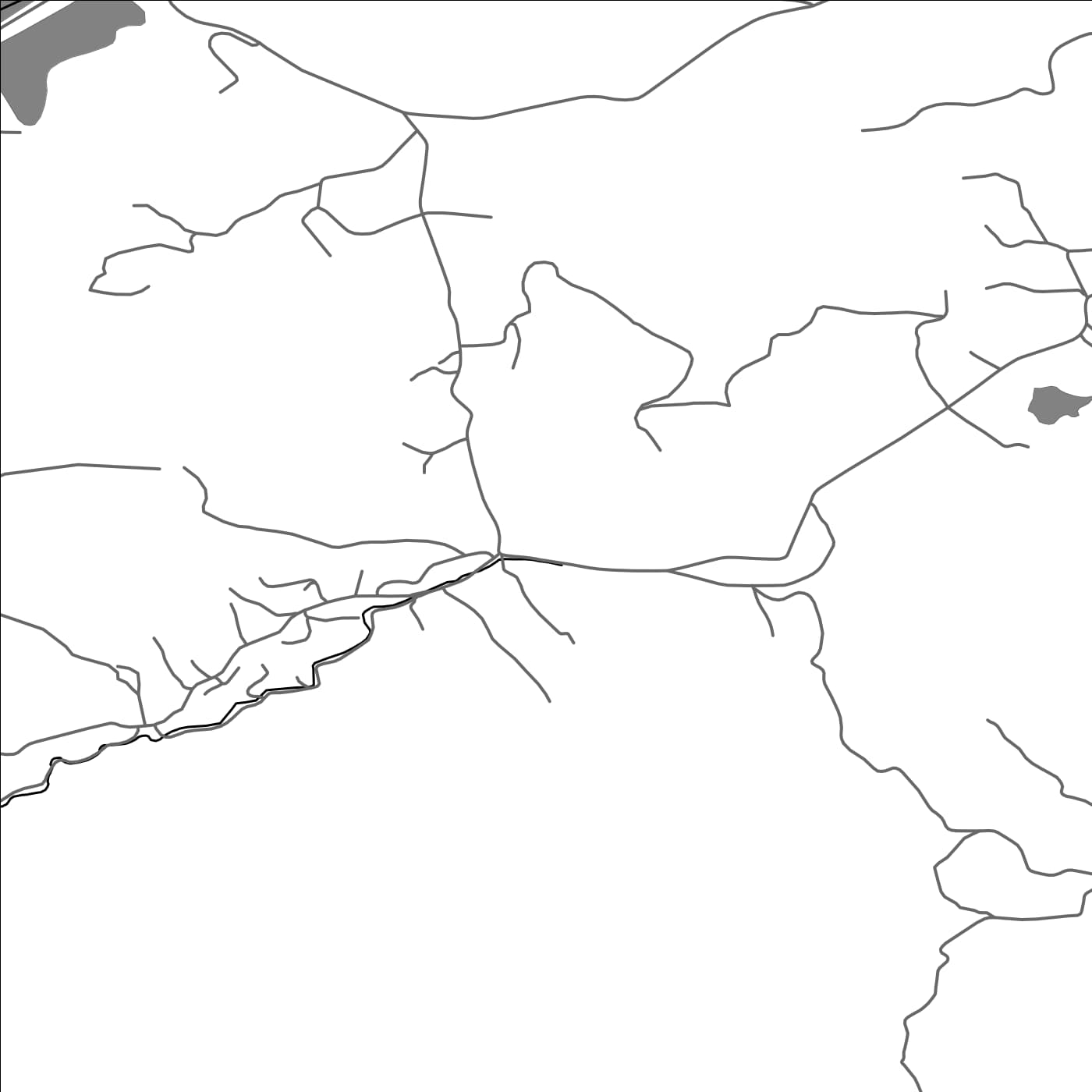 ROAD MAP OF POIANA-COPACENI, ROMANIA BY MAPBAKES