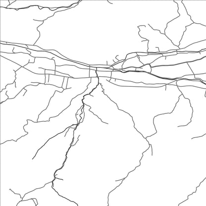 ROAD MAP OF POIENILE-DE-SUB-MUNTE, ROMANIA BY MAPBAKES