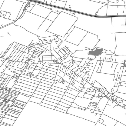 ROAD MAP OF POPESTI-LEORDENI, ROMANIA BY MAPBAKES