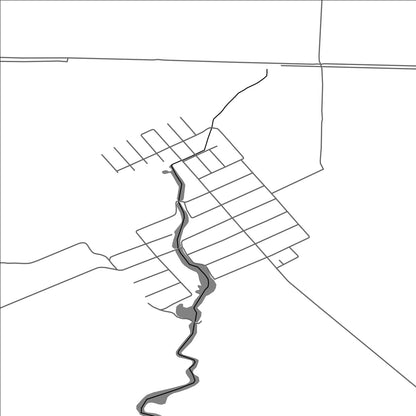 ROAD MAP OF PROGRESU, ROMANIA BY MAPBAKES