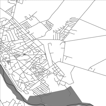 ROAD MAP OF RAMNICU-SARAT, ROMANIA BY MAPBAKES