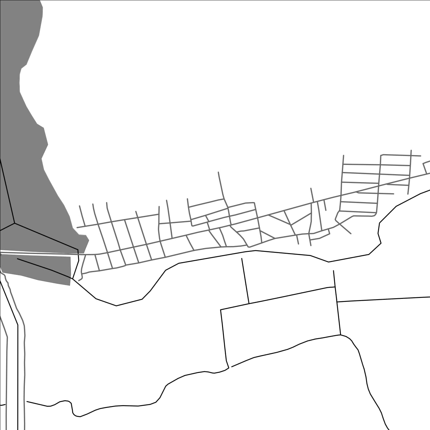 ROAD MAP OF RASA, ROMANIA BY MAPBAKES