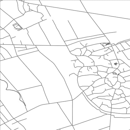 ROAD MAP OF SABAOANI, ROMANIA BY MAPBAKES